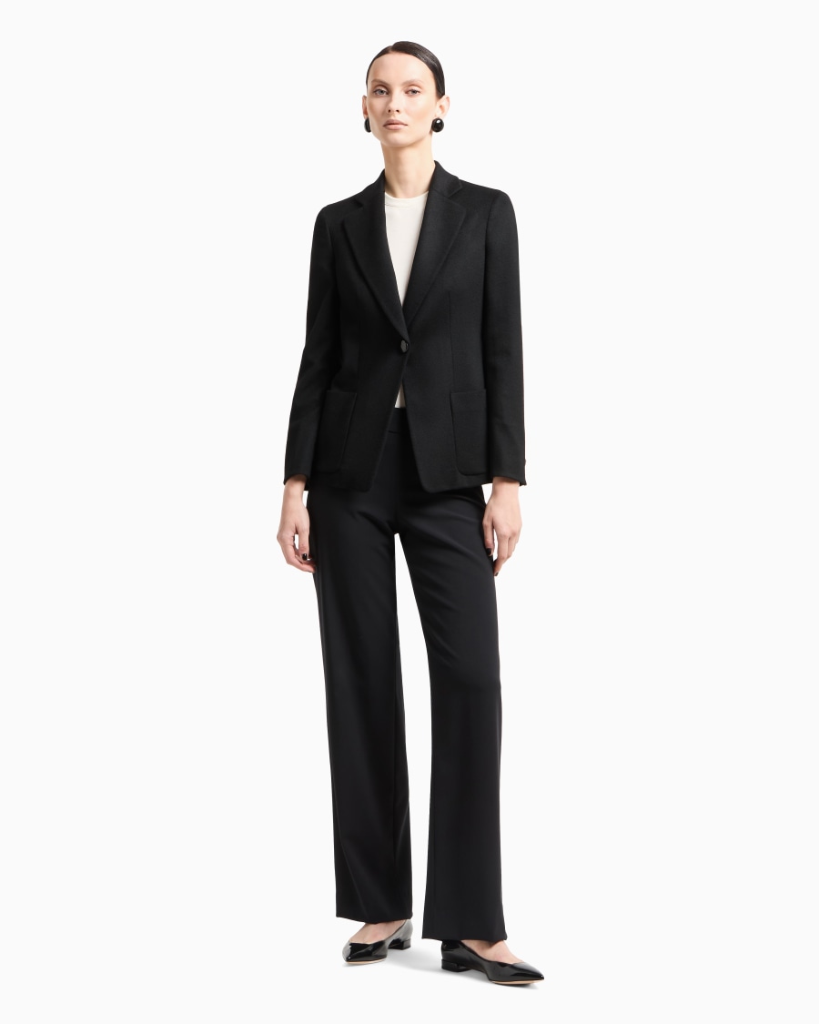 The world of armani T-SHIRT IN PURO CASHMERE Vendita