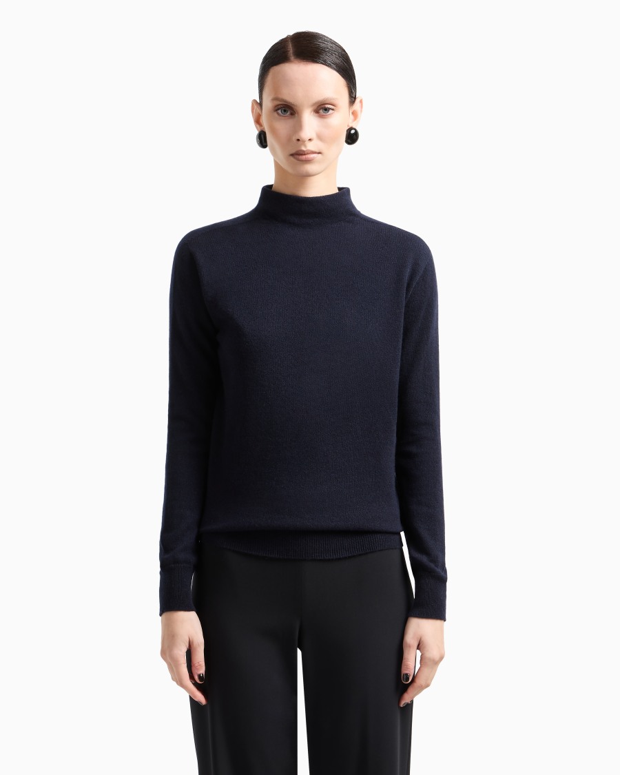 The world of armani MAGLIA LUPETTO IN PURO CASHMERE Qualità Garantita
