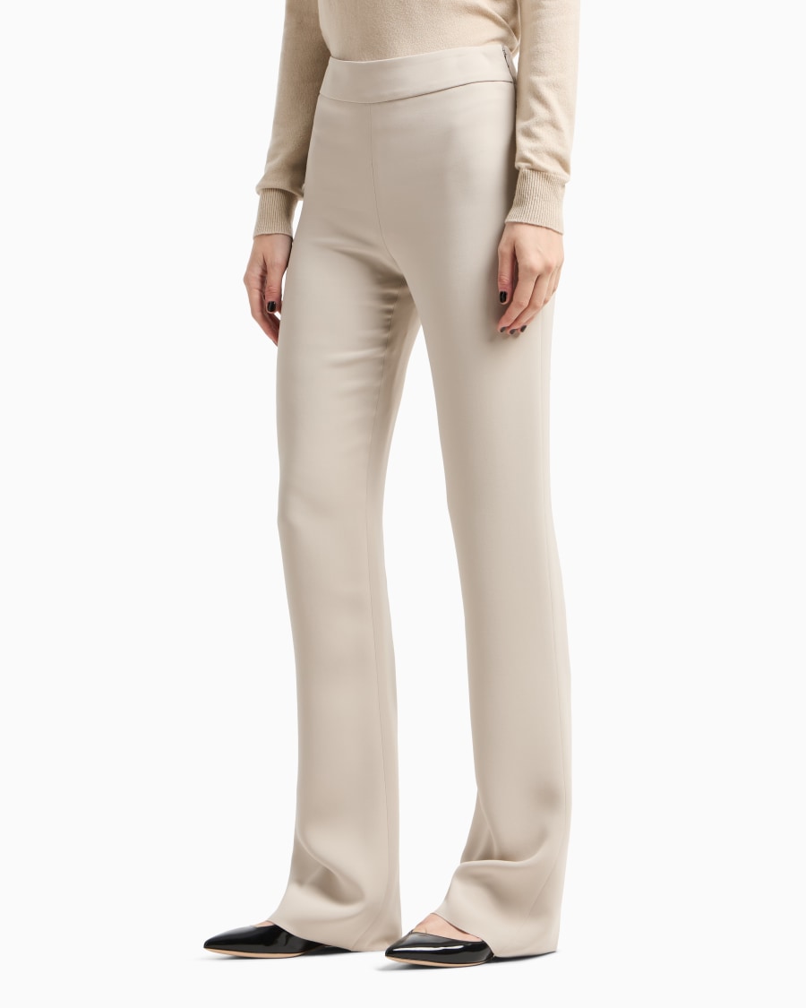 The world of armani PANTALONI AMPI IN SETA Acquista Ora