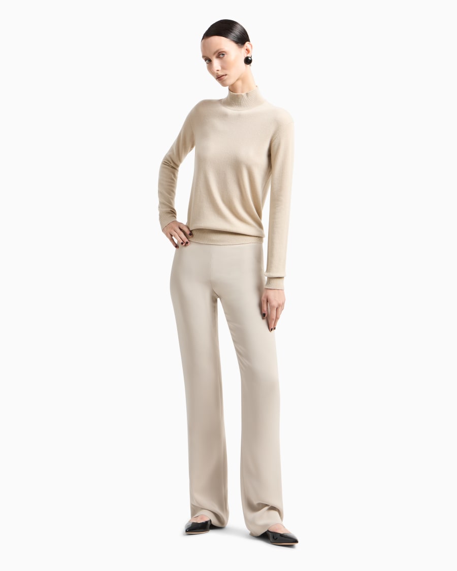 The world of armani PANTALONI AMPI IN SETA Acquista Ora