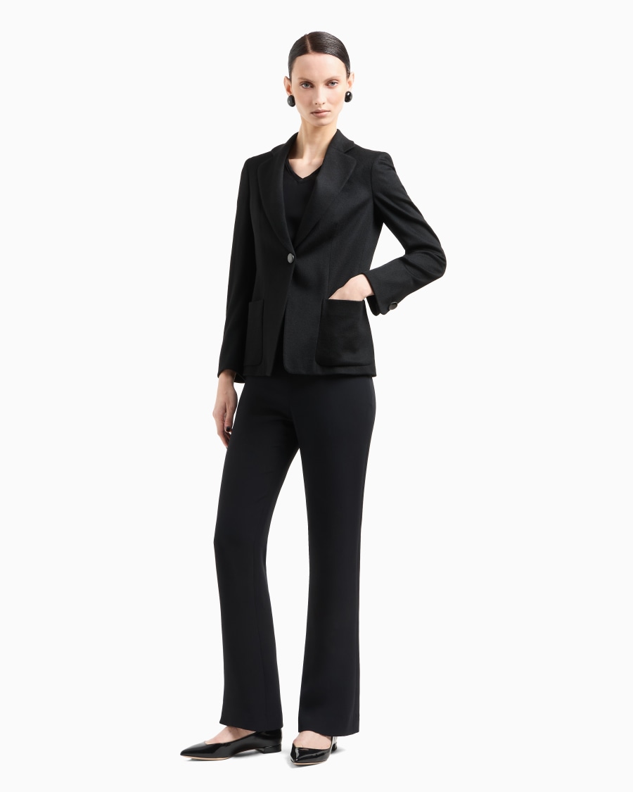 The world of armani PANTALONI AMPI IN SETA Novità