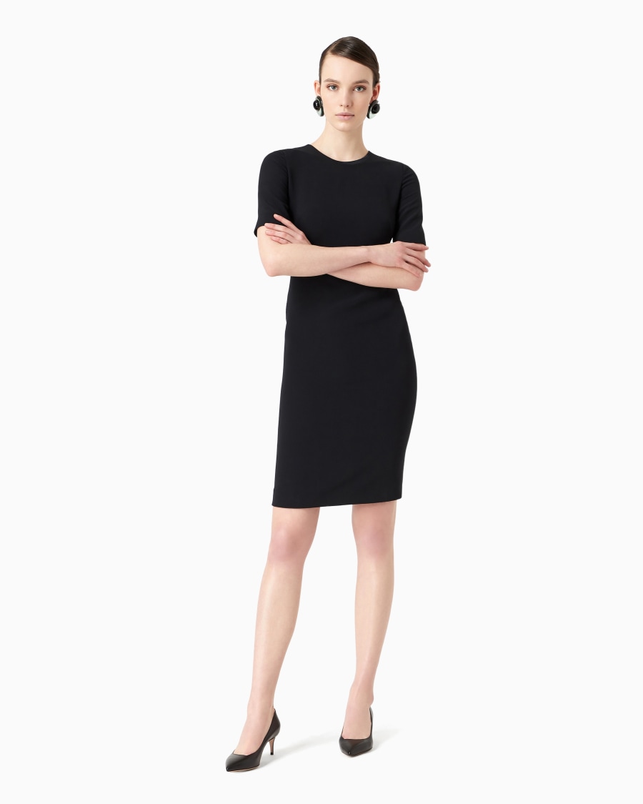 The world of armani ABITO A TUBINO IN SETA Vendita Calda