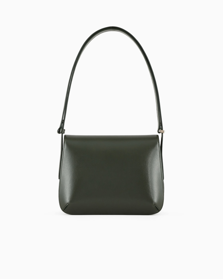 The world of armani BORSA MEDIA LA PRIMA IN PELLE PALMELLATA Offerte