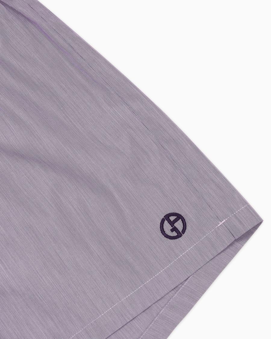 The world of armani BOXER IN COTONE CON LOGO RICAMATO Cyber Monday