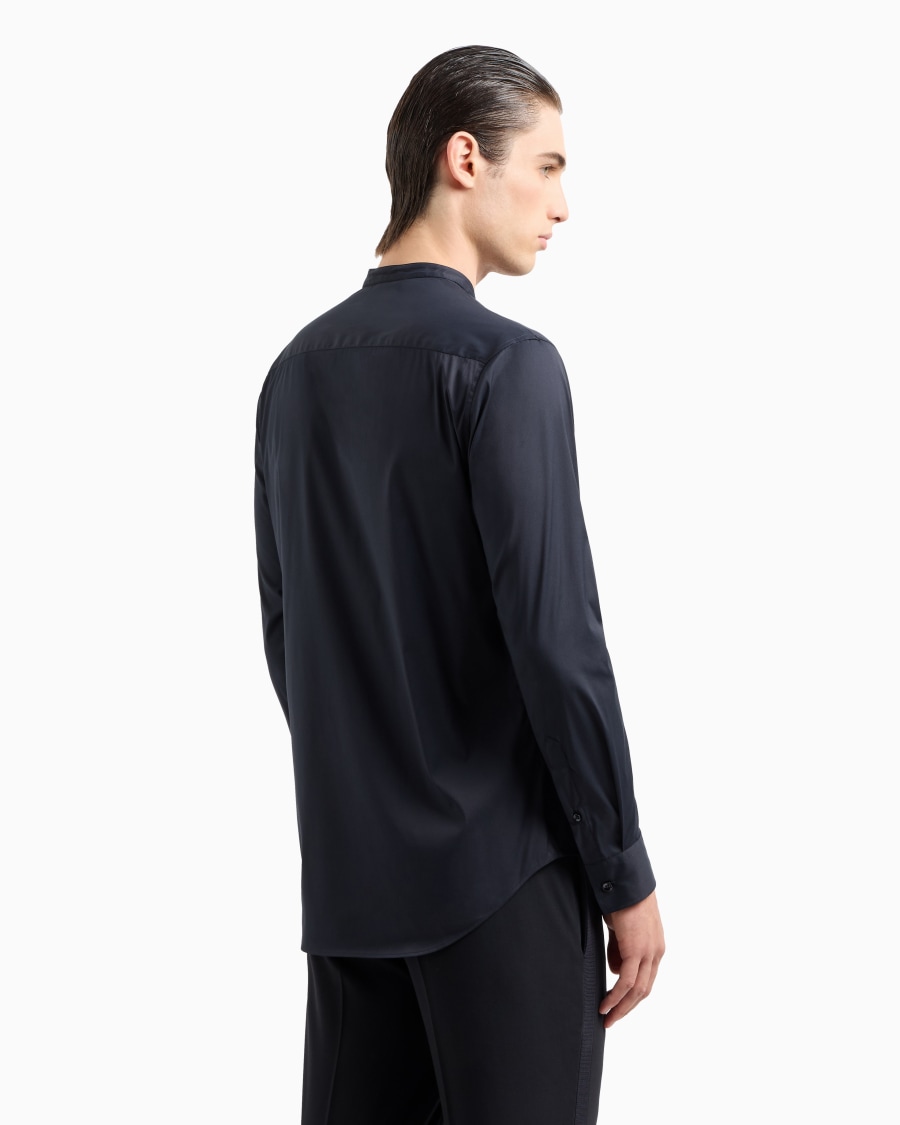 The world of armani CAMICIA ICON IN COTONE UNITO STRETCH Lightning offer