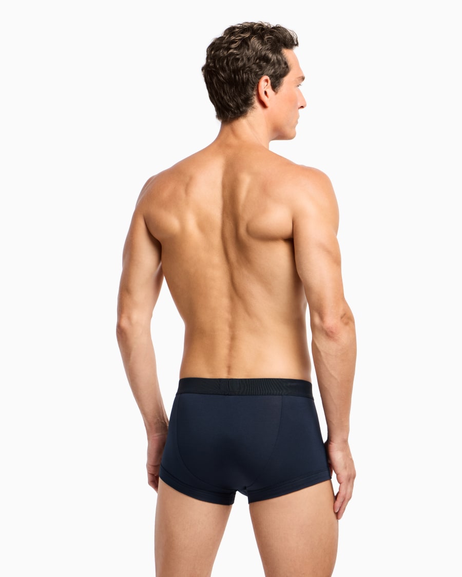 The world of armani PACK TRE BOXER IN JERSEY STRETCH Bestseller