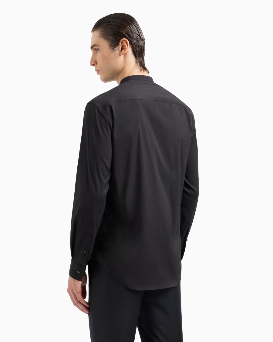 The world of armani CAMICIA ICON IN COTONE UNITO STRETCH Offerte speciali