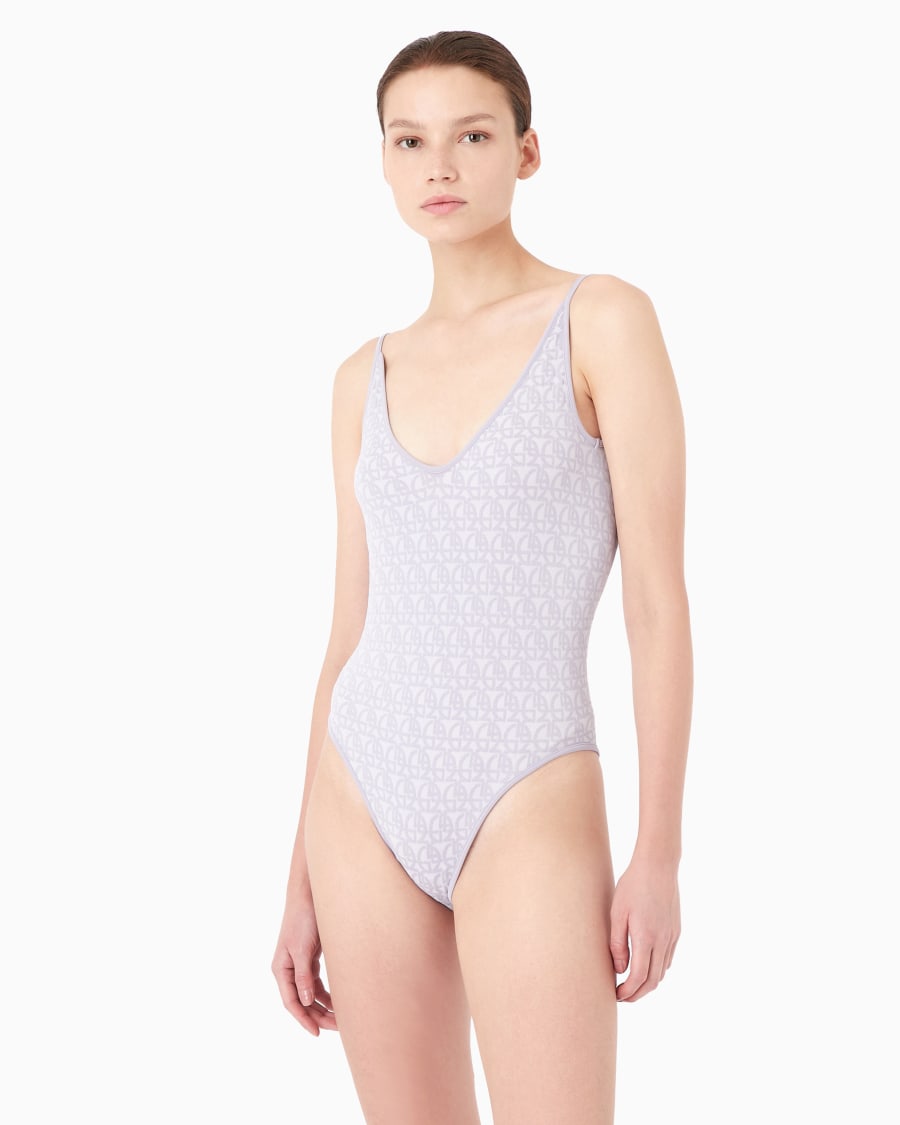 The world of armani BODY IN TESSUTO JACQUARD MONOGRAM Only for today