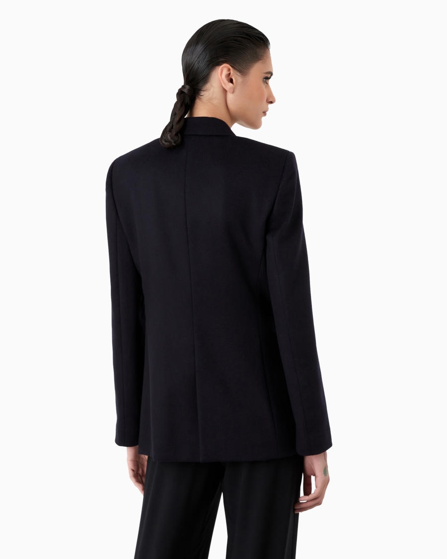 The world of armani GIACCA DOPPIOPETTO IN LANA VERGINE E CASHMERE Super sconto