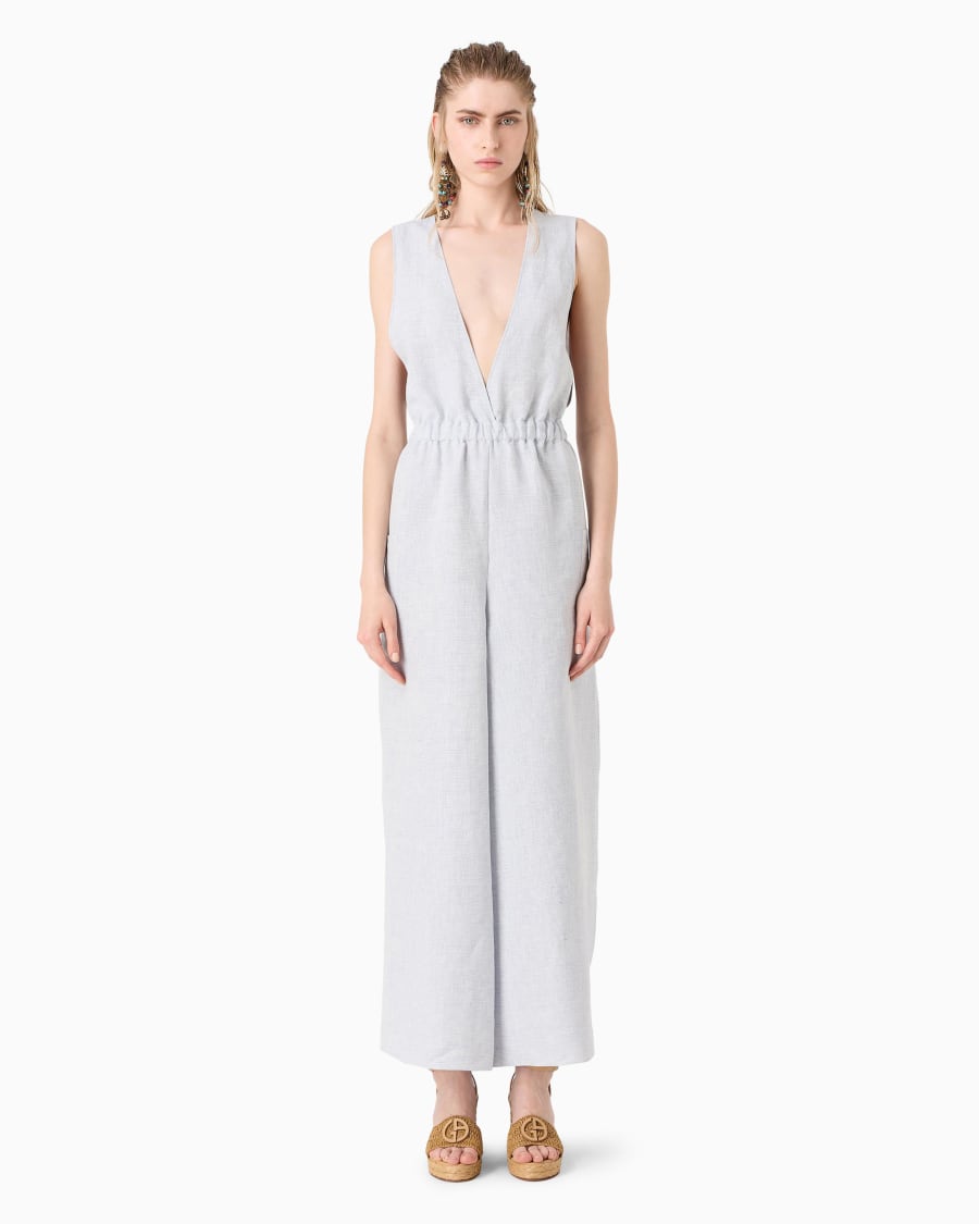The world of armani TUTA IN CANAPA MILLERIGHE ASV Enormi sconti
