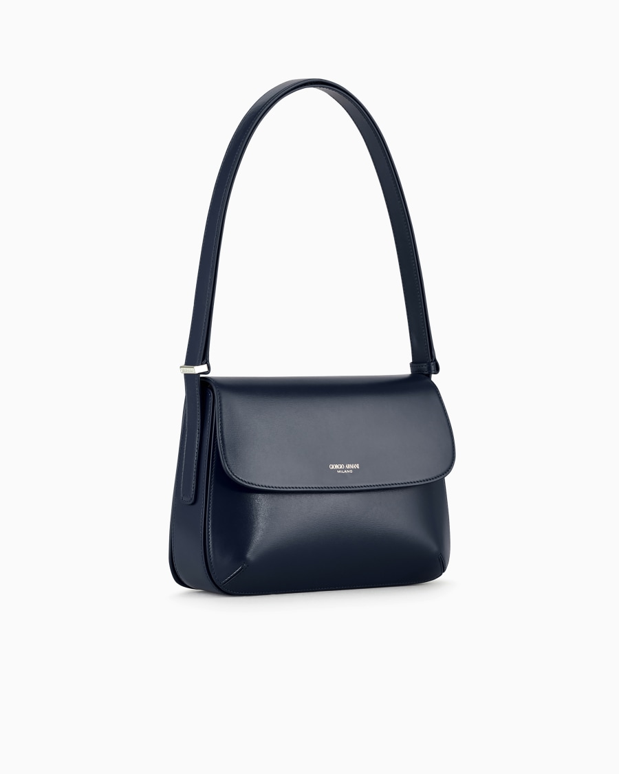 The world of armani BORSA MEDIA LA PRIMA IN PELLE PALMELLATA 50% di sconto con spedizione gratuita