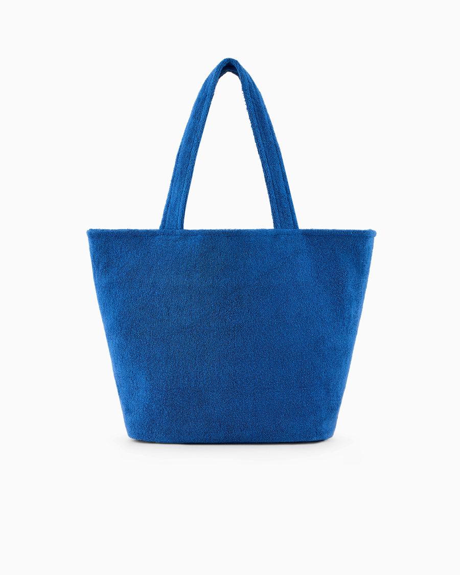 The world of armani BORSA DA MARE IN SPUGNA DI COTONE Duty-free
