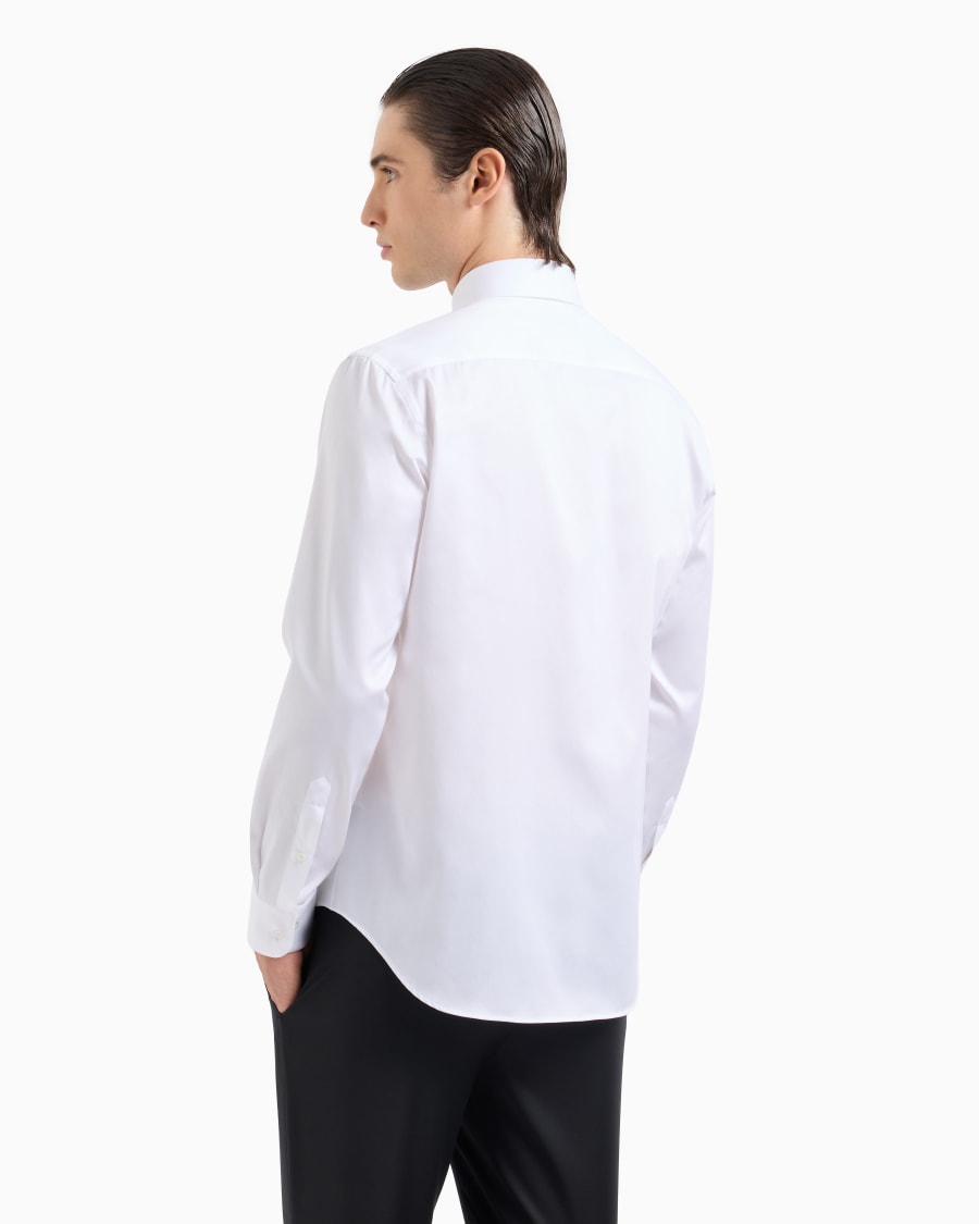 The world of armani CAMICIA IN TWILL DI COTONE Promozione