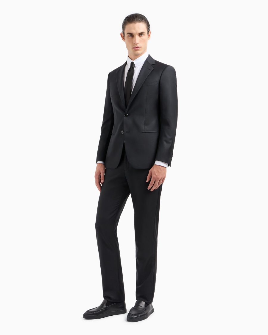 The world of armani CAMICIA IN TWILL DI COTONE Promozione