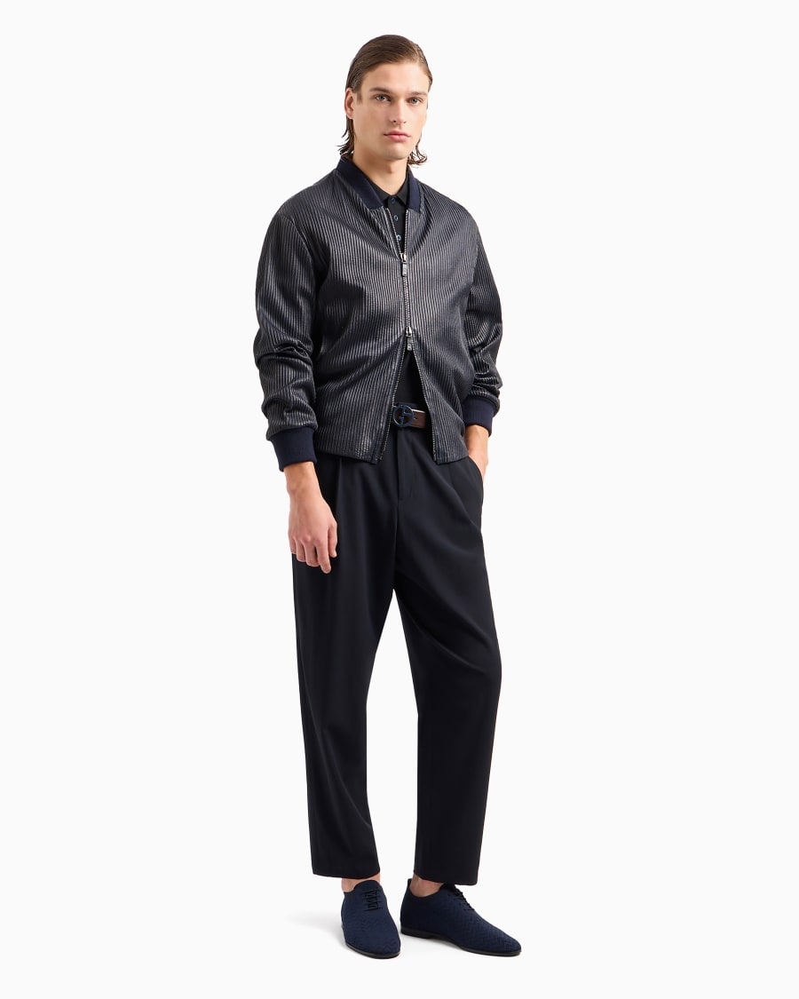 The world of armani POLO IN PIQUET DI COTONE FILO DI SCOZIA Negozi Online