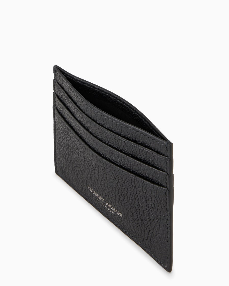 The world of armani PORTACARTE IN PELLE Sottocosto