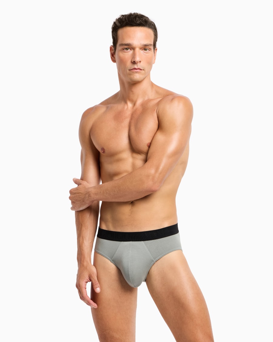 The world of armani SLIP IN JERSEY STRETCH CON BANDA LOGATA Presa