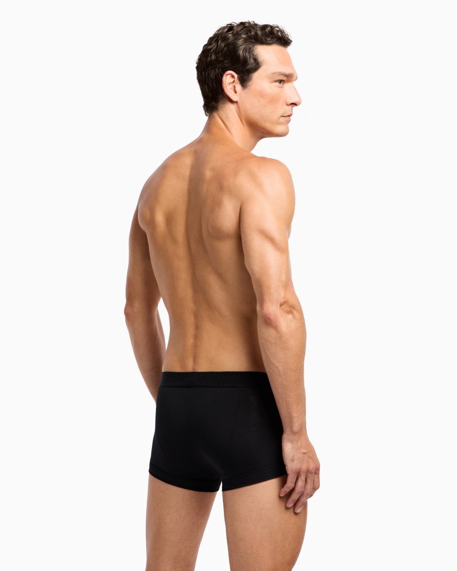 The world of armani PACK TRE BOXER IN JERSEY STRETCH Saldi