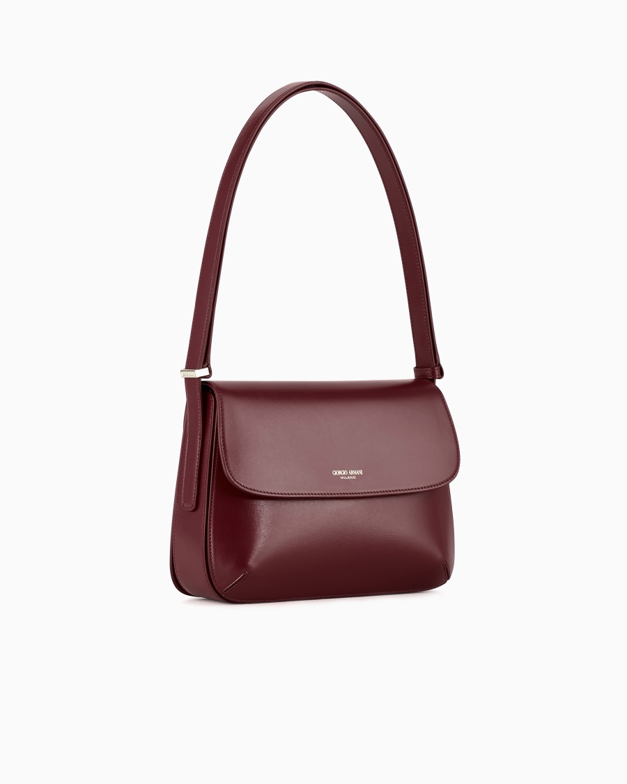 The world of armani BORSA MEDIA LA PRIMA IN PELLE PALMELLATA Moda