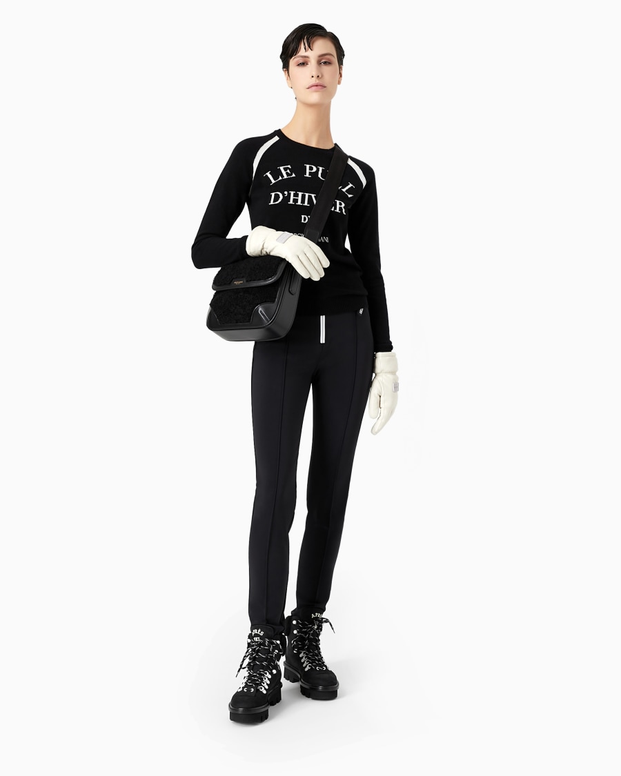 The world of armani GIORGIO ARMANI NEVE MAGLIA GIROCOLLO IN CASHMERE Spedizione gratuita