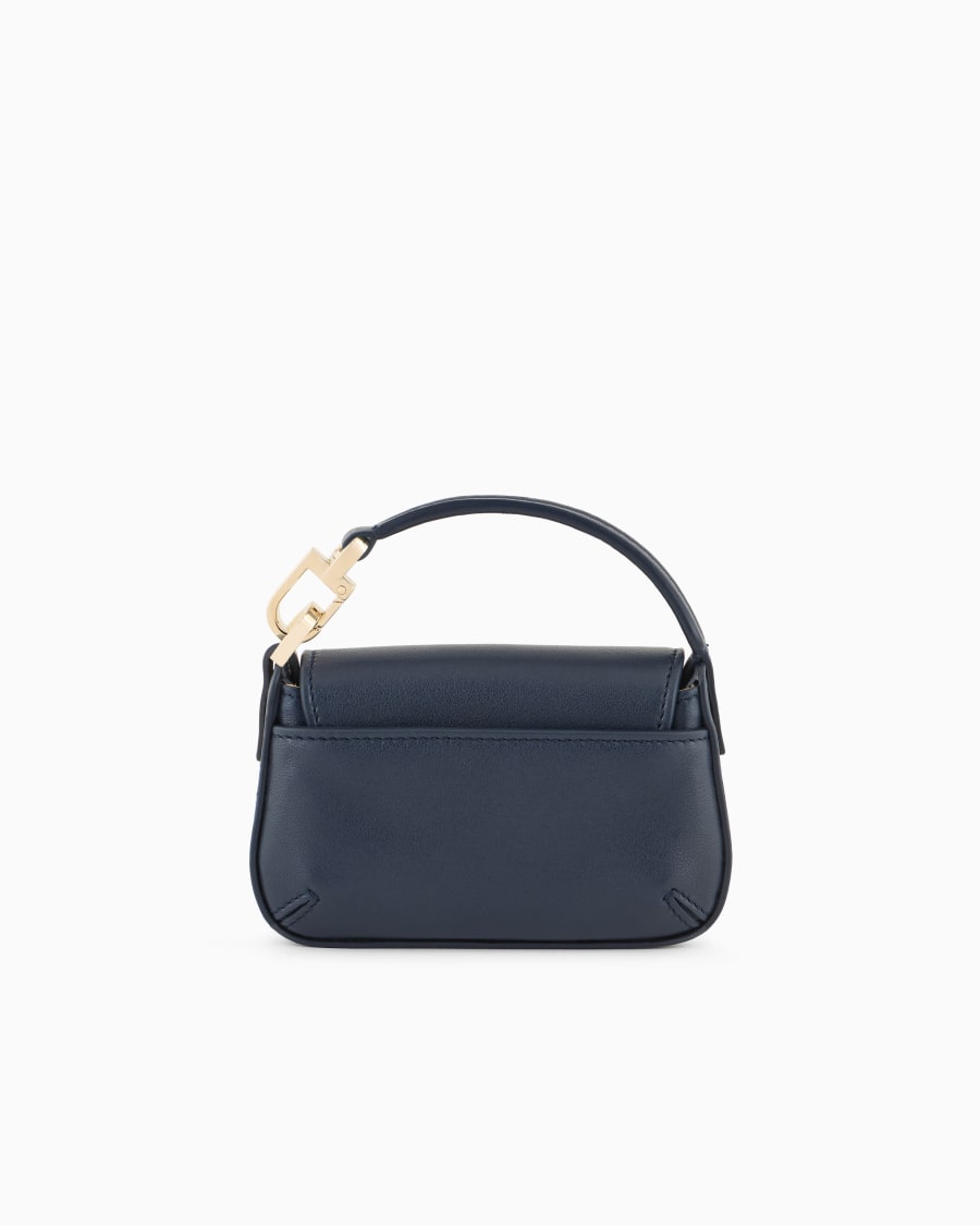 The world of armani MINI BORSA CHARM LA PRIMA SOFT IN NAPPA Prezzo di fabbrica