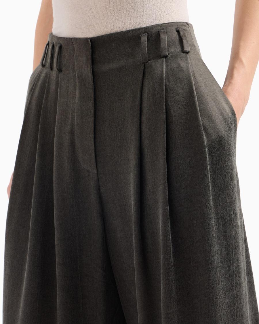 The world of armani PANTALONI PALAZZO Fornitura limitata