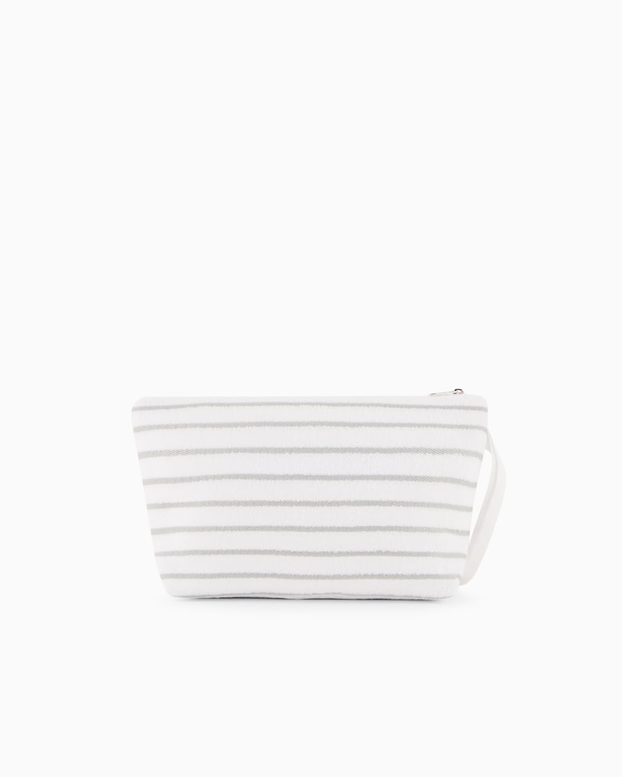 The world of armani POCHETTE IN SPUGNA DI COTONE Offerta San Valentino