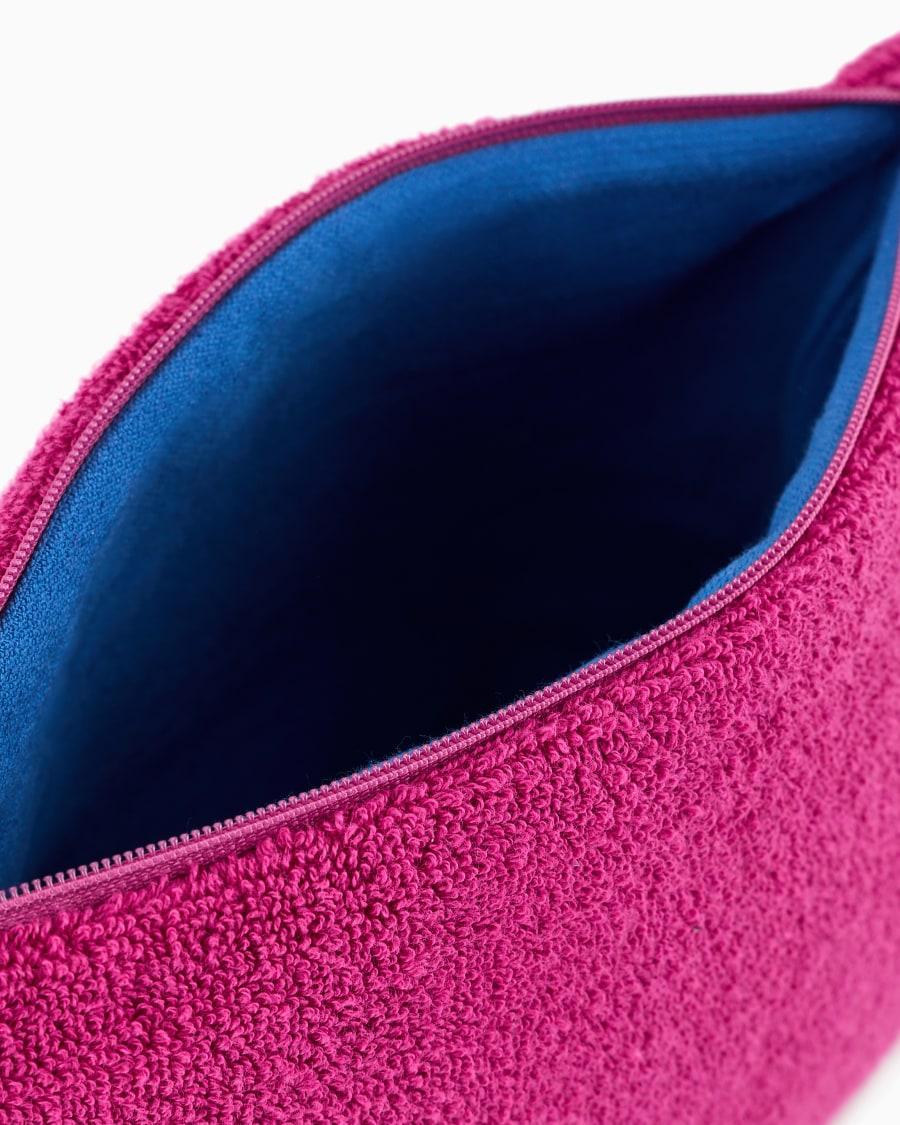 The world of armani POCHETTE IN SPUGNA DI COTONE Grandi sconti