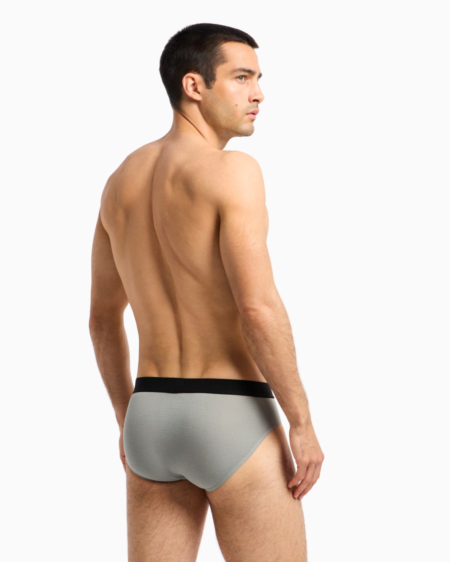 The world of armani PACK TRE SLIP IN JERSEY STRETCH Sconti VIP