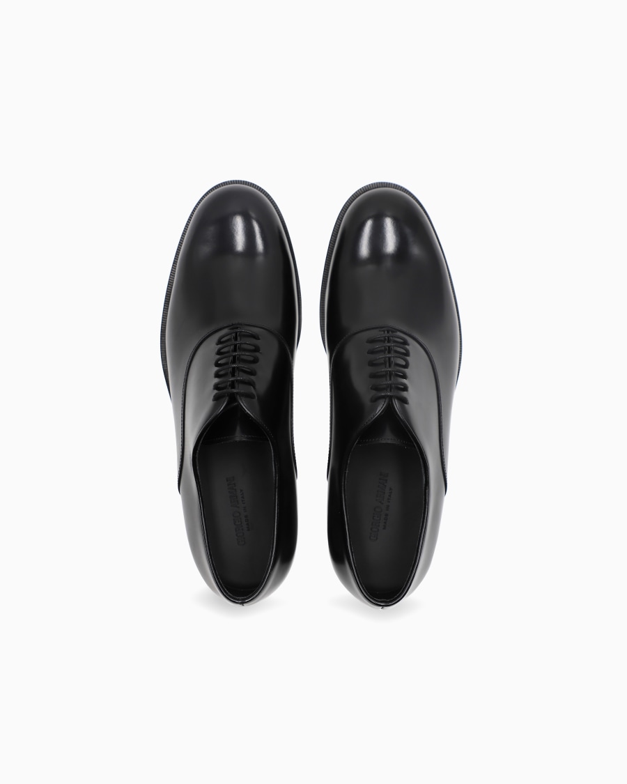 The world of armani DERBY IN PELLE Officina
