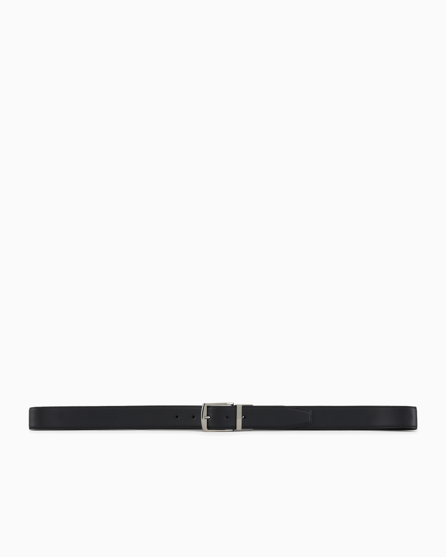The world of armani CINTURA REVERSIBILE IN PELLE Black Friday Prezzi