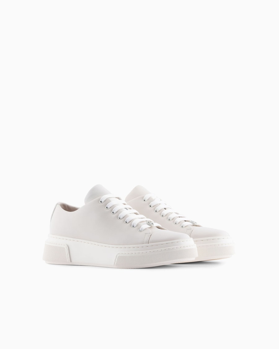 The world of armani SNEAKERS IN PELLE Italia