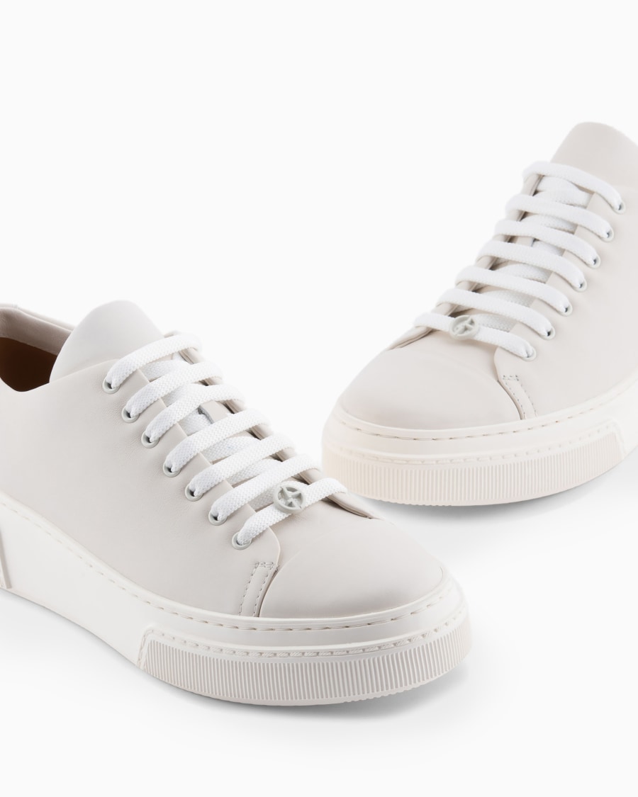 The world of armani SNEAKERS IN PELLE Italia