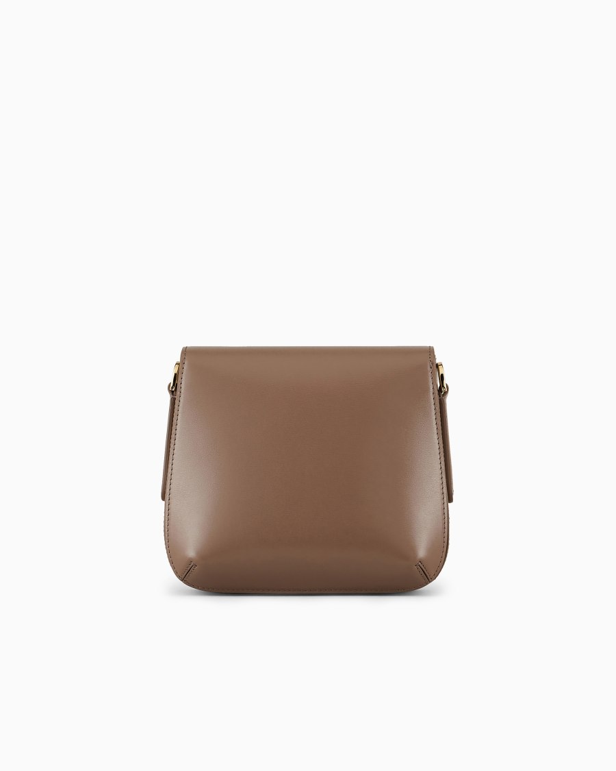 The world of armani BORSA LA PRIMA IN PELLE PALMELLATA CON TRACOLLA A NASTRO Offerta