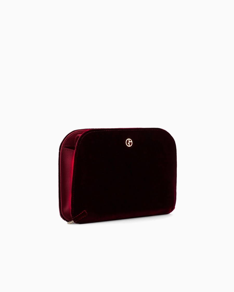 The world of armani CLUTCH LA PRIMA IN VELLUTO E RASO Economico