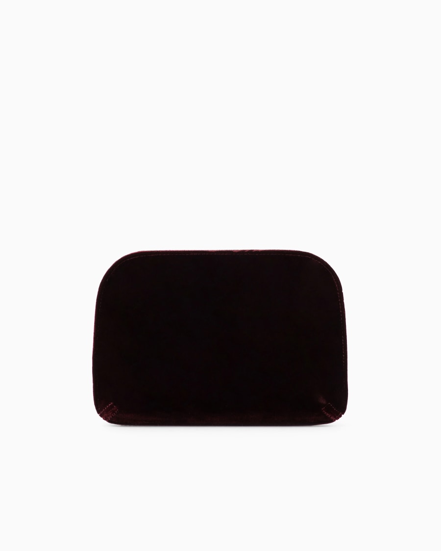 The world of armani CLUTCH LA PRIMA IN VELLUTO E RASO Economico