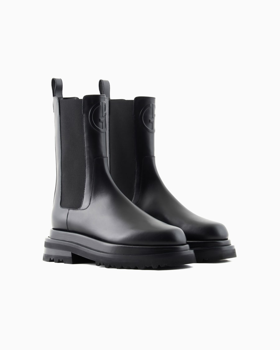The world of armani STIVALETTI CON SUOLA CHUNKY Online