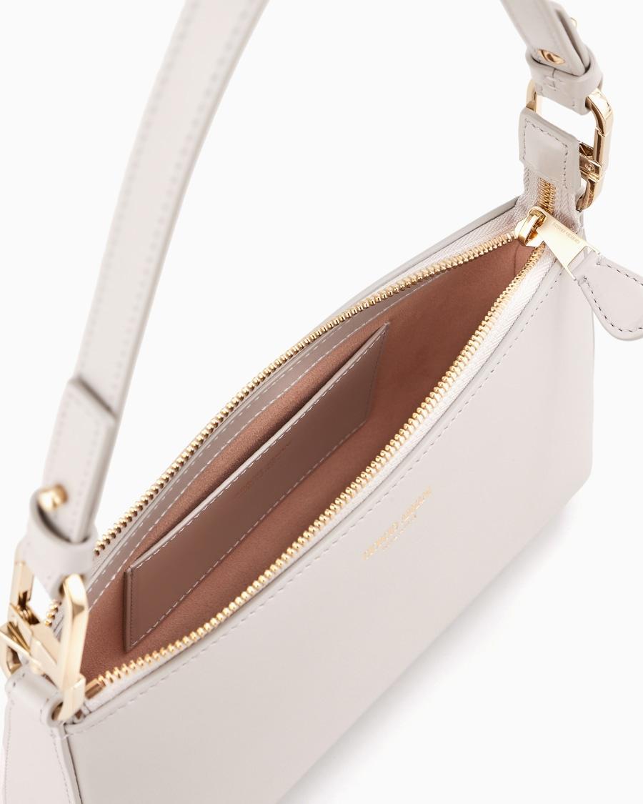 The world of armani BORSA A MANO MEDIA LA PRIMA IN PELLE PALMELLATA In Vendita