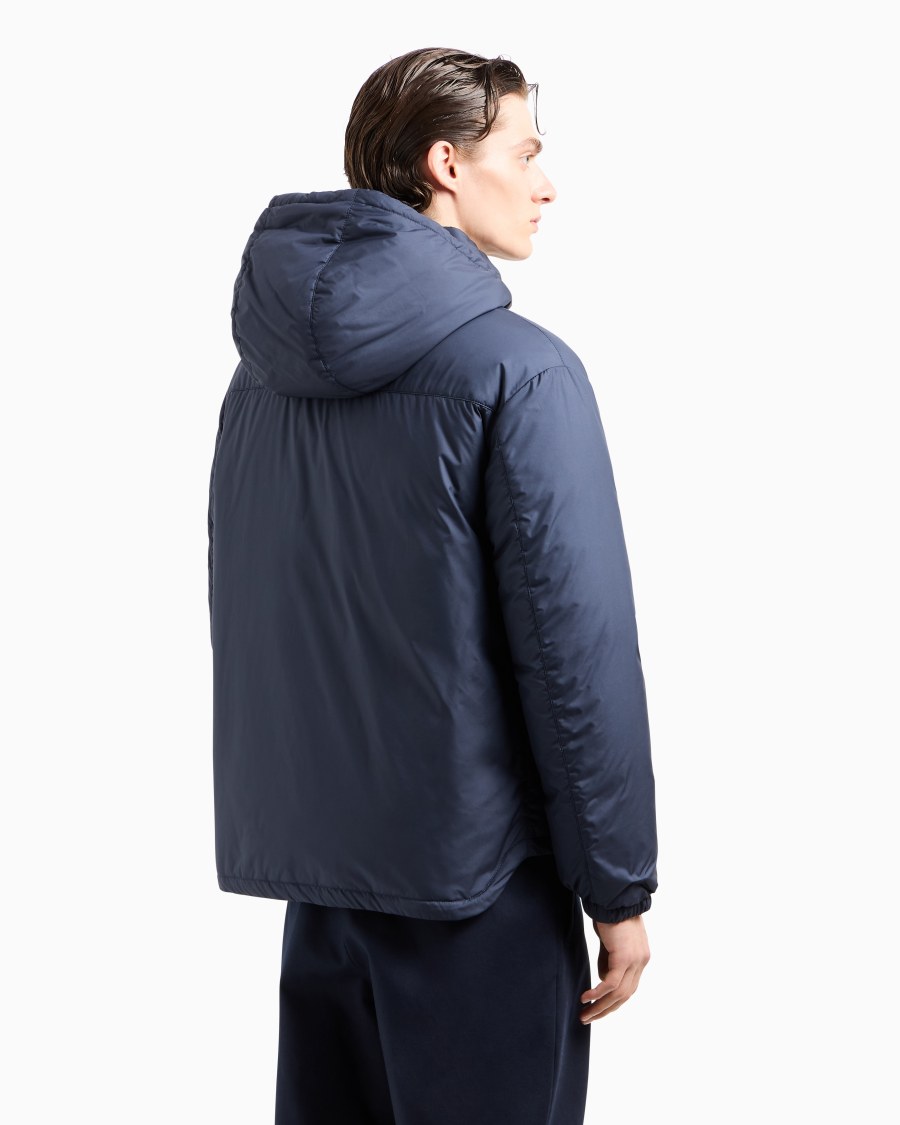 The world of armani BLOUSON CON CAPPUCCIO IMBOTTITO IN PIUMA D'OCA ASV I Più Venduti