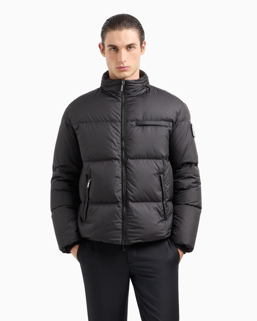 The world of armani BOMBER IMBOTTITO IN PIUMA D'OCA ASV Prezzo di fabbrica