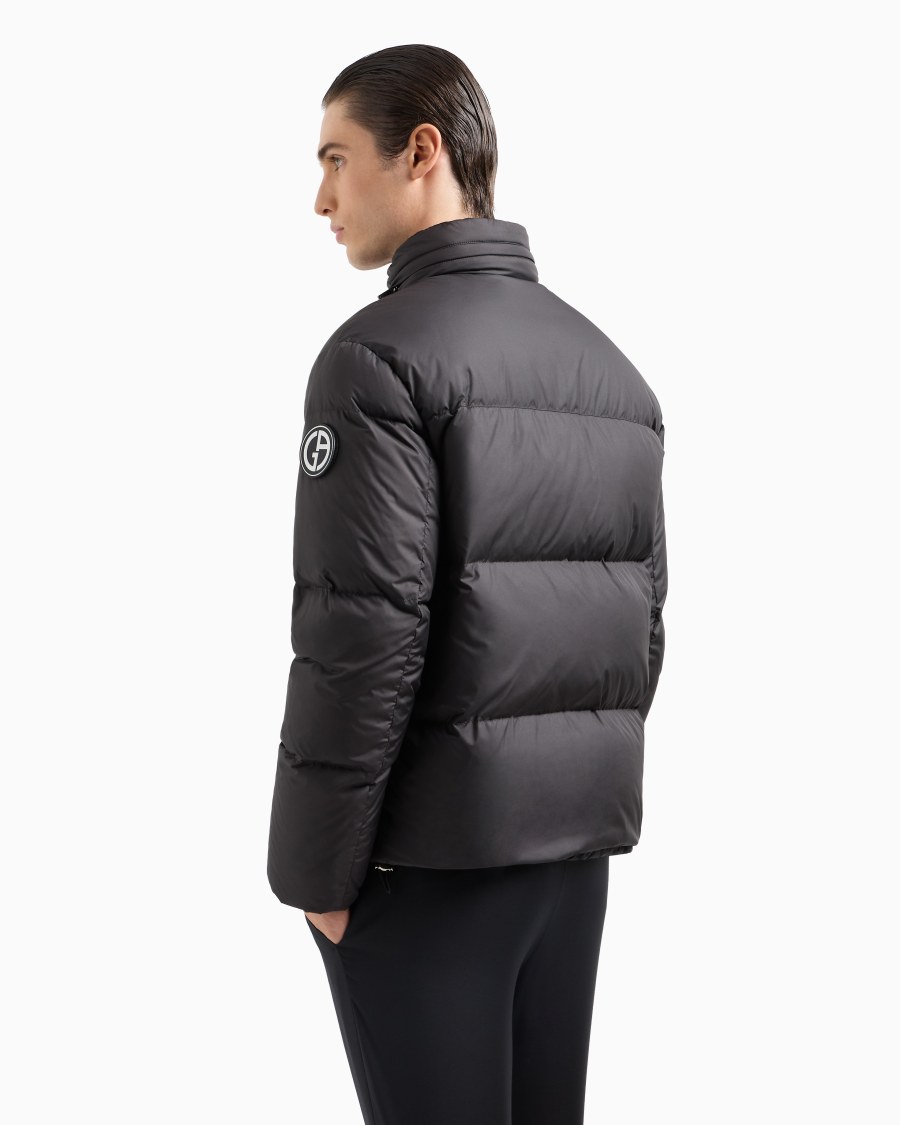 The world of armani BOMBER IMBOTTITO IN PIUMA D'OCA ASV Prezzo di fabbrica