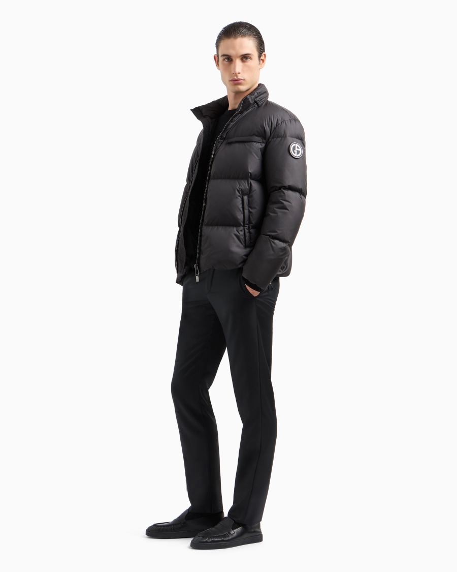 The world of armani BOMBER IMBOTTITO IN PIUMA D'OCA ASV Prezzo di fabbrica