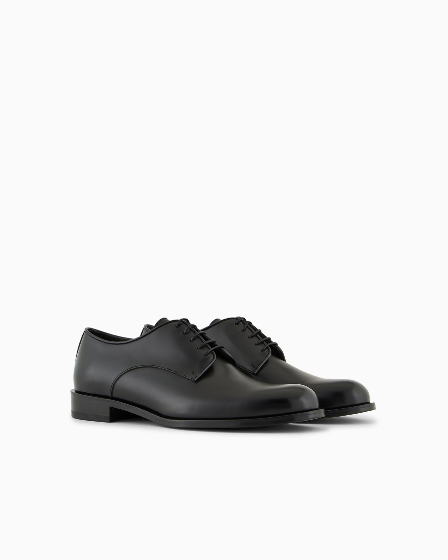 The world of armani DERBY IN PELLE Offerta speciale