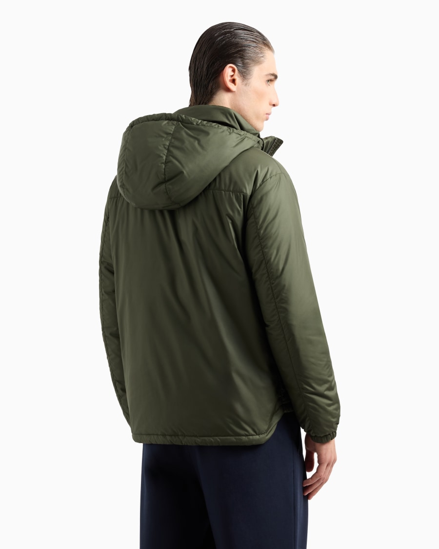 The world of armani BLOUSON CON CAPPUCCIO IMBOTTITO IN PIUMA D'OCA ASV Vendite stagionali