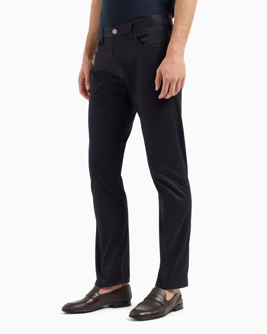 The world of armani PANTALONE 5 TASCHE REGULAR FIT IN COTONE STRETCH Online Outlet