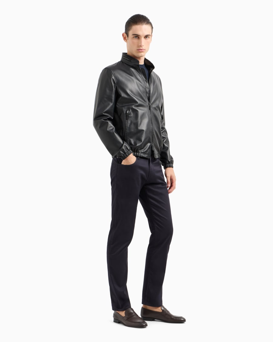 The world of armani PANTALONE 5 TASCHE REGULAR FIT IN COTONE STRETCH Online Outlet