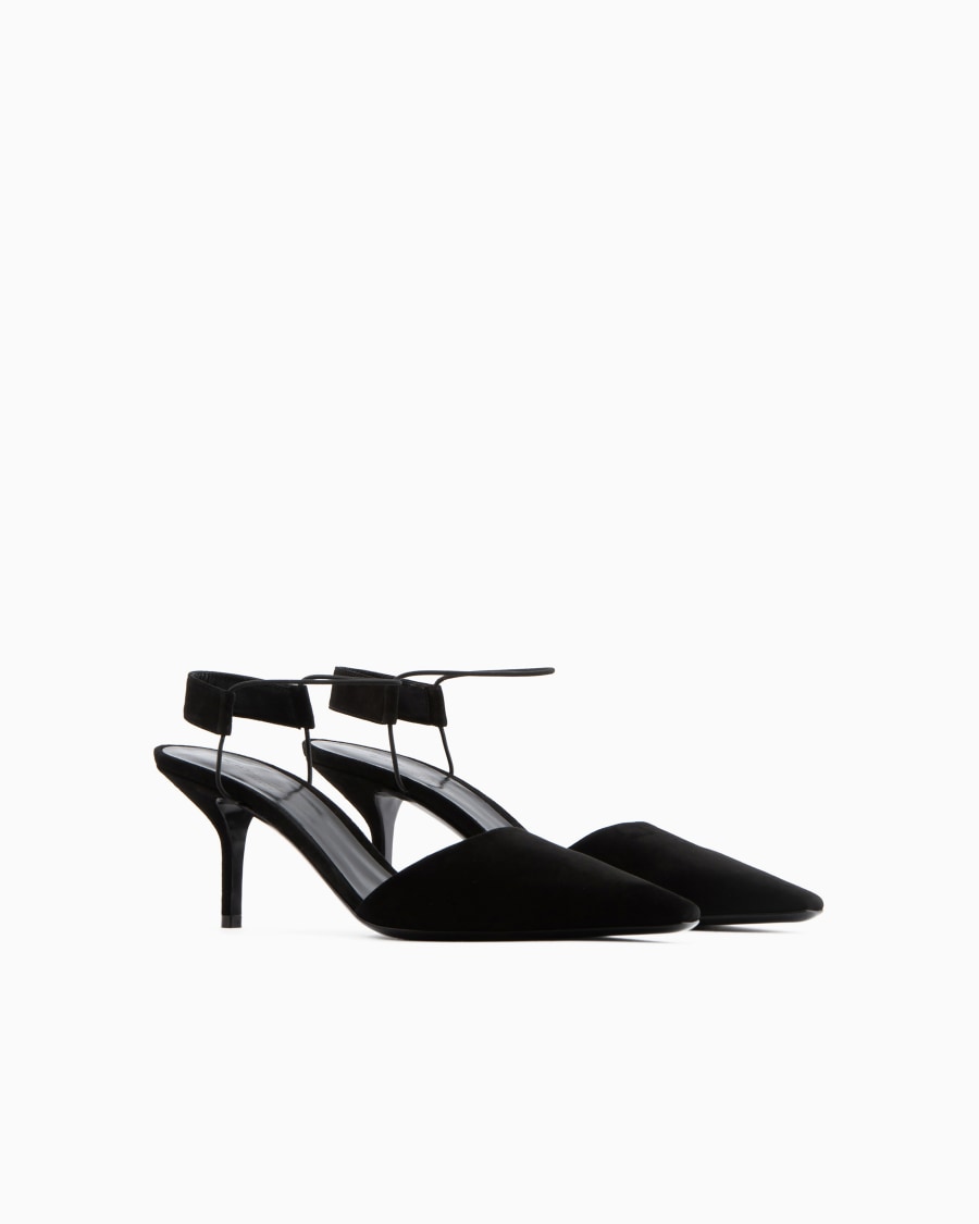 The world of armani SLINGBACK IN CAMOSCIO Enormi risparmi