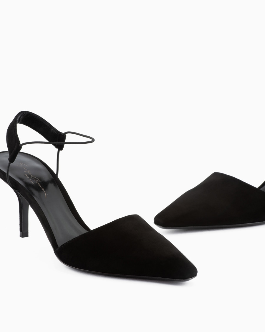 The world of armani SLINGBACK IN CAMOSCIO Enormi risparmi