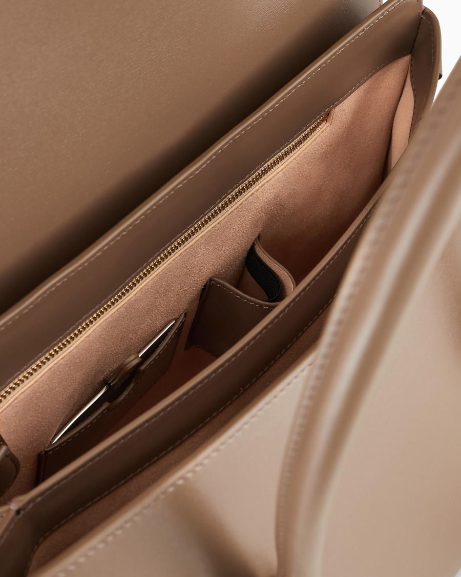 The world of armani BAULETTO GRANDE LA PRIMA IN PELLE PALMELLATA Fino al 65% di sconto