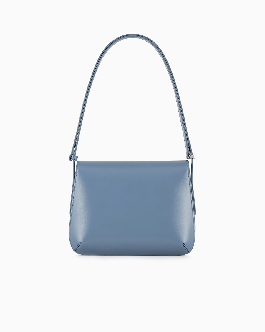 The world of armani BORSA MEDIA LA PRIMA IN PELLE PALMELLATA Only for today